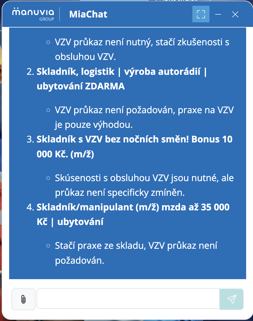 Jak Vám MIA pomůže s hledáním nové práce