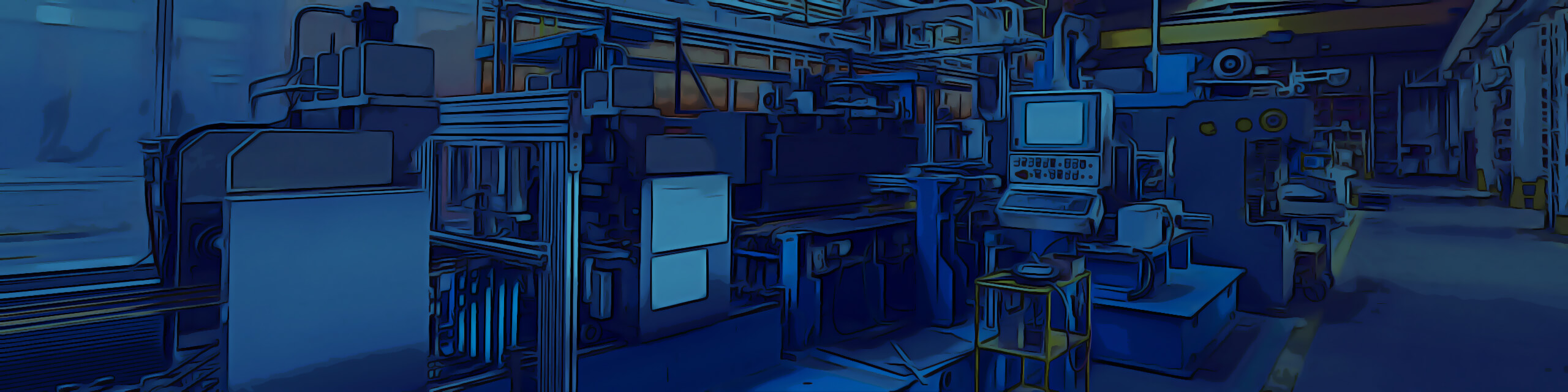 Ilustrační pozadí Obsluha stroje, technické pozice